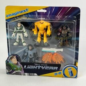 Fisher Price Imaginext Disney Pixar Lightyear Jr ZAP Patrol 4 Action Figure Set